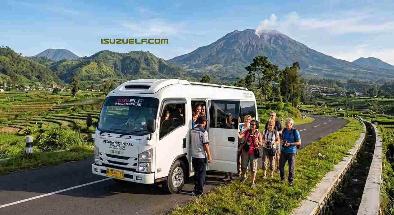 Isuzu Elf Microbus untuk Travel dan Pariwisata Nyaman dan Menguntungkan
