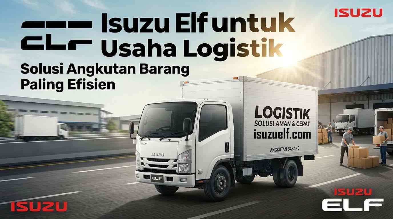 Isuzu Elf untuk Usaha Logistik Solusi Angkutan Barang Paling Efisien