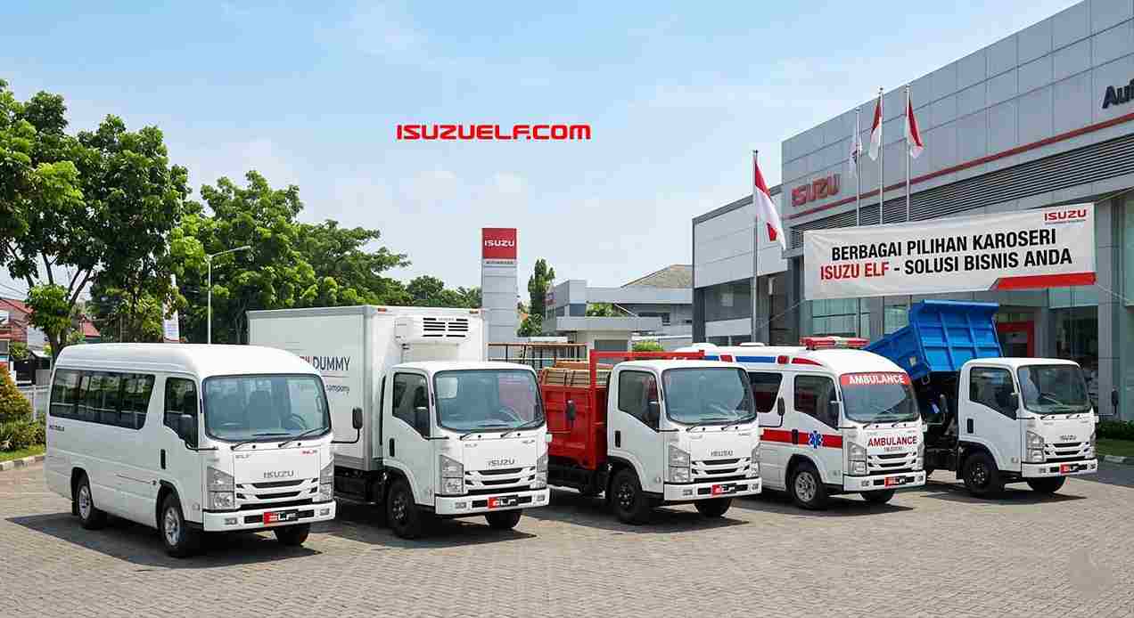 Jenis Karoseri Isuzu Elf